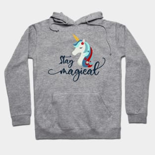 Christmas Unicorn: Stay Magical Hoodie